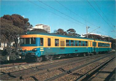 / CPSM FRANCE 06 "Autorail SITP Cannes Ranguin à la bifurcation de la La Bocca"