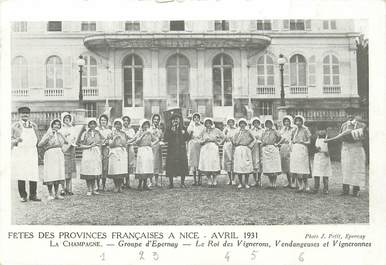 / CPA FRANCE 06 "Nice, fête des provinces françaises avril 1931"