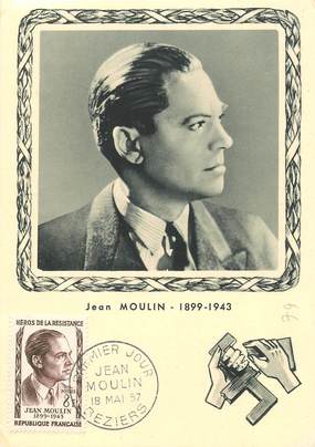 CPSM CARTE MAXIMUM "Jean Moulin"