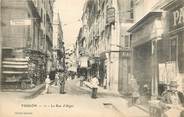 83 Var CPA FRANCE 83 "Toulon, La Rue d'Alger"