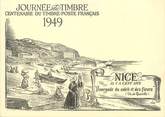 06 Alpe Maritime / CPSM FRANCE 06 "Nice, journée du timbre 1949"