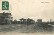 22 Cote D'armor CPA FRANCE 22  "Mur de Bretagne, la Gare" / TRAIN