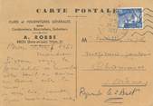 28 Eure Et Loir CPA CARTE PUBLICITAIRE FRANCE 28 "Brou, Cuirs et Fournitures"