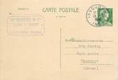 21 Cote D'or CPA CARTE PUBLICITAIRE FRANCE 36 "Issoudun, Cuirs et Peaux Ets Baurès & Cie"