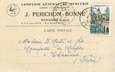 CPA CARTE PUBLICITAIRE FRANCE 42 "Renaison, J. Perichon Bonne
