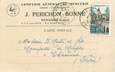 CPA CARTE PUBLICITAIRE FRANCE 42 "Renaison, J. Perichon Bonne