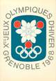 38 Isere / CPSM FRANCE 38 "Grenoble, Xème Jeux Olympiques d'hiver 1968"