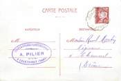 85 Vendee CPA CARTE PUBLICITAIRE FRANCE 85 "Chantonnay, Cuirs et Fournitures Sellerie A. Pilier"