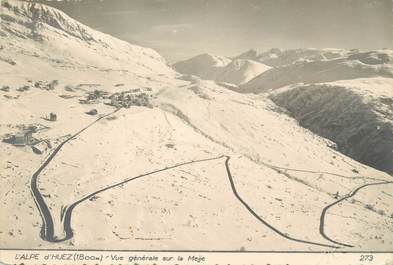 / CPSM FRANCE 38 "L'Alpe d'Huez, vue générale sur la Meije"