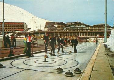 / CPSM FRANCE 38 "L'Alpe d'Huez" / CURLING