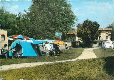 / CPSM FRANCE 38 "Allevard les Bains" / CAMPING