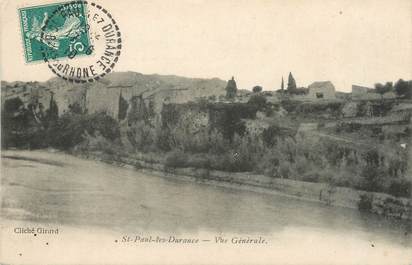 / CPA FRANCE 13 "Saint Paul les Durance, vue générale" / CACHET PERLE