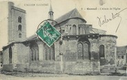 03 Allier / CPA FRANCE 03 "Gannat, l'abside de l'église"