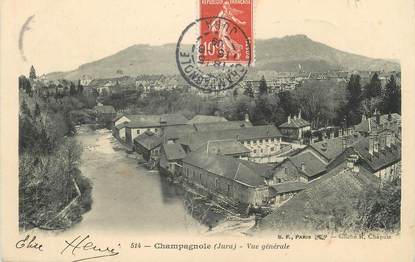 / CPA FRANCE 39 "Champagnole, vue générale"