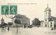 39 Jura / CPA FRANCE 39 "Champagnole, hôtel de ville, église et château d'Eau"