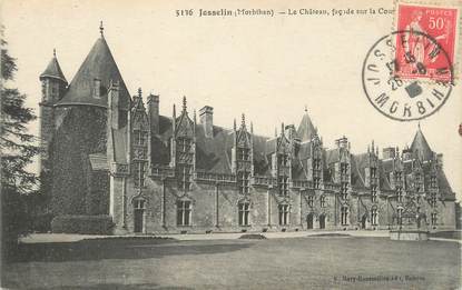 / CPA FRANCE 56 "Josselin, le château"