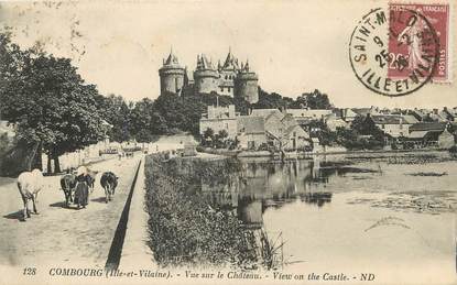 / CPA FRANCE 35 "Combourg, vue sur le château"