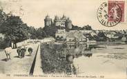 35 Ille Et Vilaine / CPA FRANCE 35 "Combourg, vue sur le château"