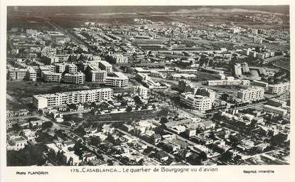CPSM MAROC "Casablanca, le quartier de Bourgogne"