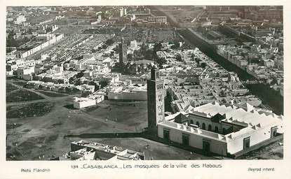CPSM MAROC "Casablanca, les mosquées de la ville des Habous"