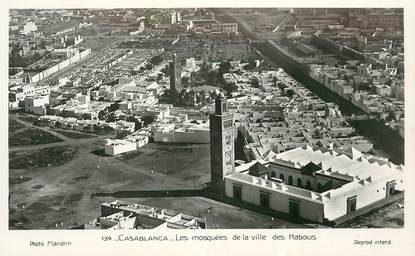 CPSM MAROC "Casablanca, les mosquées de la ville des Habous"
