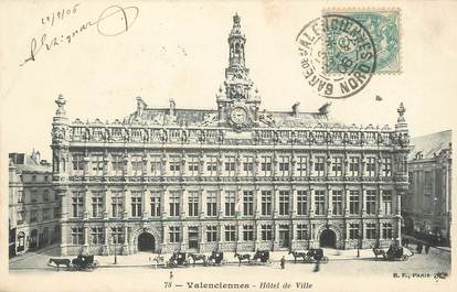 / CPA FRANCE 59 "Valenciennes, hôtel de ville"