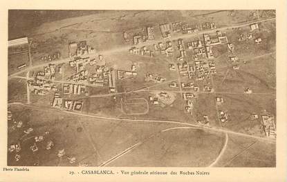 CPA MAROC "Casablanca, vue générale aérienne"