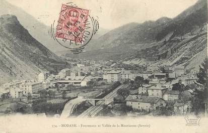 / CPA FRANCE 73 "Modane, Fourneaux et vallée de la Maurienne"