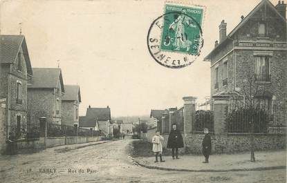 / CPA FRANCE 77 "Esbly, rue du Parc"