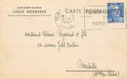 51 Marne CPA CARTE PUBLICITAIRE FRANCE 51 "Reims, Champagne L. ROEDERER"