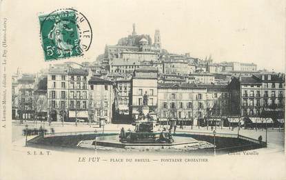 / CPA FRANCE 43 "Le Puy, place du Breuil"