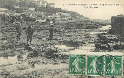 / CPA FRANCE 17 "Saint Palais sur Mer, les Perrières"