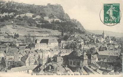 / CPA FRANCE 39 "Salins Les Bains, vue prise de la Côte Saint André"