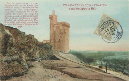 / CPA FRANCE 84 "Villeneuve Lez Avignon, tour Philippe le Bel"
