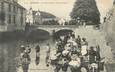 / CPA FRANCE 29 "Quimper, le pont Firmin, les laveuses"