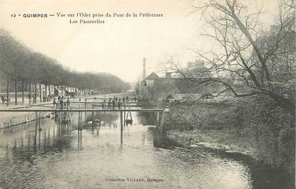 / CPA FRANCE 29 "Quimper, vue sur l'Odet"