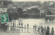 93 Seine Saint Deni / CPA FRANCE 93 "Livry Gargan, place de la gare un jour d'orage"