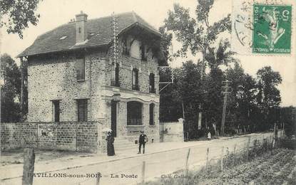 / CPA FRANCE 93 "Pavillon sous Bois, la poste"