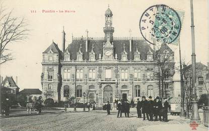 / CPA FRANCE 93 "Pantin, la mairie"