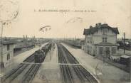 93 Seine Saint Deni / CPA FRANCE 93 "Blanc Mesnil Drancy, intérieur de la gare"