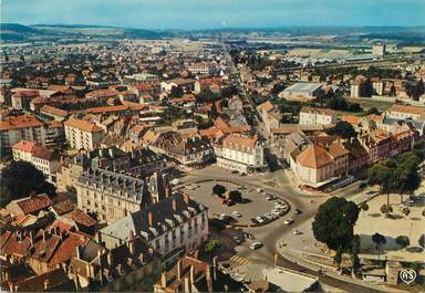 / CPSM FRANCE 39 "Dôle, ;la place Grévy par avion"