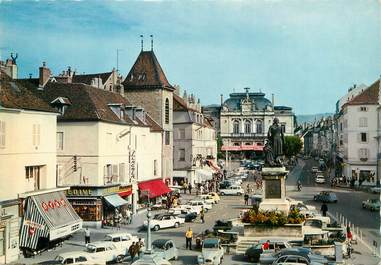 / CPSM FRANCE 39 "Lons Le Saunier, place de la liberté, le théâtre"