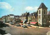 39 Jura / CPSM FRANCE 39 "Lons Le Saunier, place de la liberté et le beffroi"