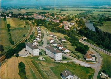 / CPSM FRANCE 39 "Orchamps, vue aérienne"