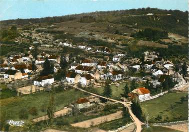 / CPSM FRANCE 39 "Passenans, vue générale aérienne"