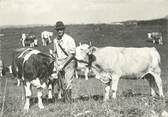 39 Jura / CPSM FRANCE 39 "Pâturage du Haut Jura" / VACHE