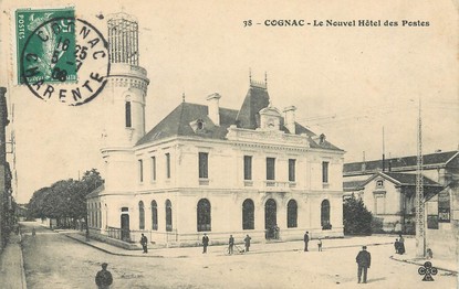 / CPA FRANCE 16 "Cognac, le nouvel hôtel des postes"