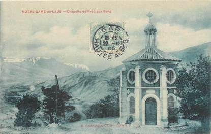 / CPA FRANCE 05 "Notre Dame du Laus, chapelle du précieux sang"