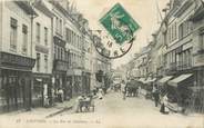 27 Eure / CPA FRANCE 27 "Louviers, la rue du Neubourg"