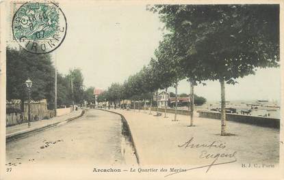 / CPA FRANCE 33 "Arcachon, le quartier des Marins"